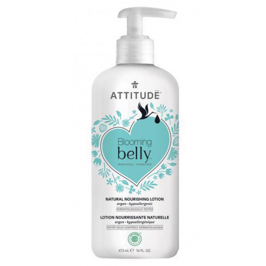 ATTITUDE Přírodní vyživující tělové mléko Blooming Belly nejen pro těhotné s arganem 473 ml