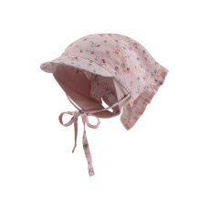 STERNTALER Šátek na hlavu na zavazování s kšiltem květiny růžová holka- 41cm 4-5 m STERNTALER Šátek na hlavu na zavazování s kšiltem květiny růžová holka- 41cm 4-5 m