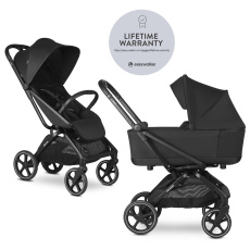 EASYWALKER Kočárek kombinovaný Rockey L Pure Black EASYWALKER Kočárek kombinovaný Rockey L Pure Black