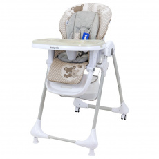 Jídelní židlička Baby Mix Infant latte Jídelní židlička Baby Mix Infant latte