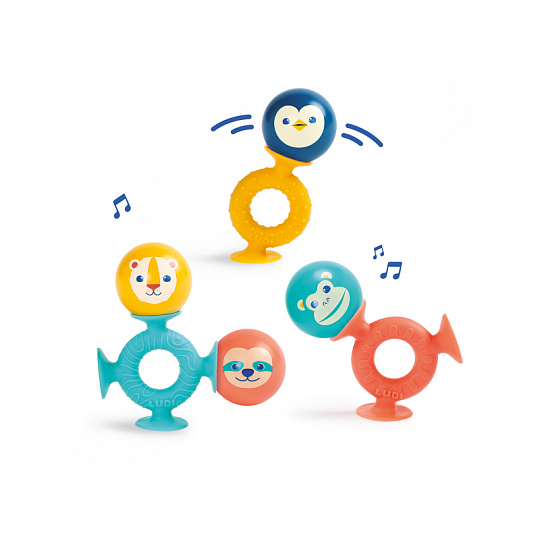 Chrastítka s přísavkou Smac Pop