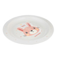 CANPOL BABIES Talíř plastový Cute animals - zajíc