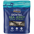 FISH4DOGS Pamlsky pro psy DENTAL SEA mořská ryba - proužky 100 g