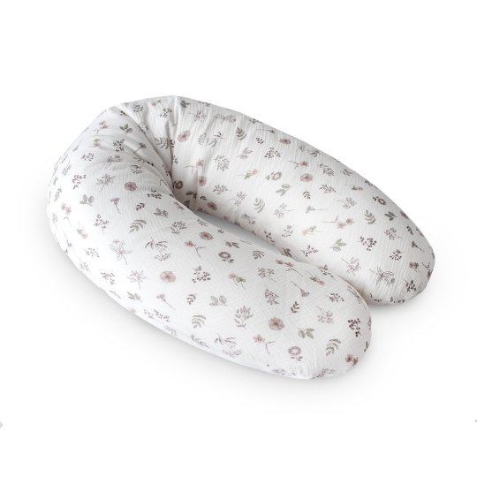 CEBA BABY Polštář kojicí Cebuška PHYSIO Multi Mušelín Small Twigs 190 cm CEBA BABY Polštář kojicí Cebuška PHYSIO Multi Mušelín Small Twigs 190 cm