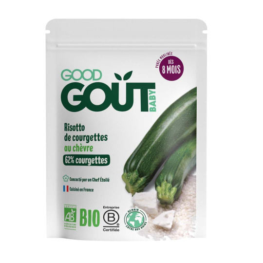 GOOD GOUT BIO Cuketové rizoto s kozím sýrem 190 g