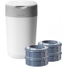 TOMMEE TIPPEE Výhodná sada Sangenic koš Twist & Click + 4 kazety univerzální TOMMEE TIPPEE Výhodná sada Sangenic koš Twist & Click + 4 kazety univerzální