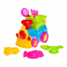 Hračky na písek Baby Mix mašinka 8 ks Hračky na písek Baby Mix mašinka 8 ks