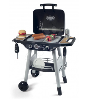 Smoby Grill Barbecue s mechanickými funkcemi a zvukem a 18 doplňky 73 cm výška Smoby Grill Barbecue s mechanickými funkcemi a zvukem a 18 doplňky 73 cm výška