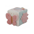 Kostka textilní s aktivitami králíček Miffy Lucky Blossom
