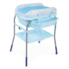 CHICCO Stolek přebalovací s vaničkou Cuddle & Bubble - Ocean CHICCO Stolek přebalovací s vaničkou Cuddle & Bubble - Ocean