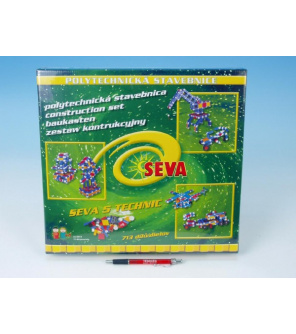 Stavebnice Seva 5 Technic plast 719ks v krabici 35x33x8cm Stavebnice Seva 5 Technic plast 719ks v krabici 35x33x8cm