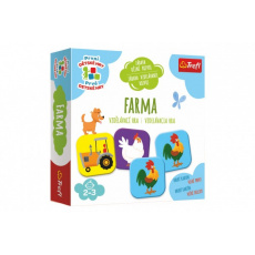 Farma vzdělávací společenská hra pro nejmenší v krabici 20x20x5cm 24m+ Farma vzdělávací společenská hra pro nejmenší v krabici 20x20x5cm 24m+