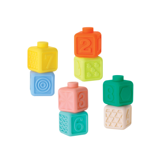 Kostky Squeeze & Stack 8 ks