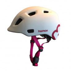 HAMAX Cyklohelma Thundercap White/Pink 52-56 HAMAX Cyklohelma Thundercap White/Pink 52-56
