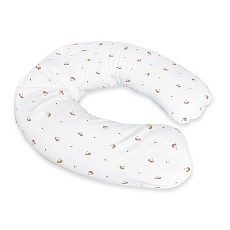 BABYMATEX Polštář na kojení polohovací Relax Jersey 190cm Medvídek BABYMATEX Polštář na kojení polohovací Relax Jersey 190cm Medvídek