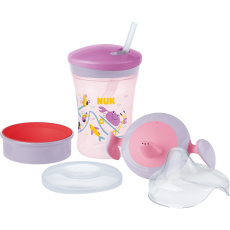 Dětský hrníček NUK LEARN TO DRINK SET girl Dětský hrníček NUK LEARN TO DRINK SET girl