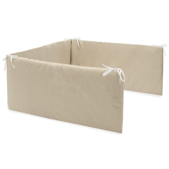 Mantinel do postýlky New Baby beige