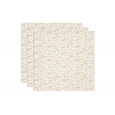 Pleny 3 ks 70x70 cm Animals Nougat