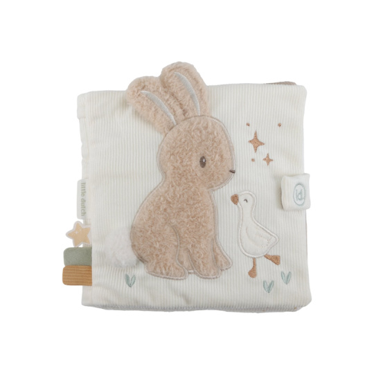 Textilní knížka s aktivitami Newborn Naturals