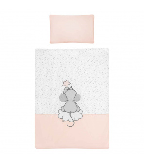 3-dílné ložní povlečení Belisima Cute Mouse 90/120 růžové 3-dílné ložní povlečení Belisima Cute Mouse 90/120 růžové