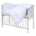 Scarlett Povlečení do postýlky 7dílné - Scarlett MARTIN - do postýlky Scarlett BABY 90 x 41 cm - bílá