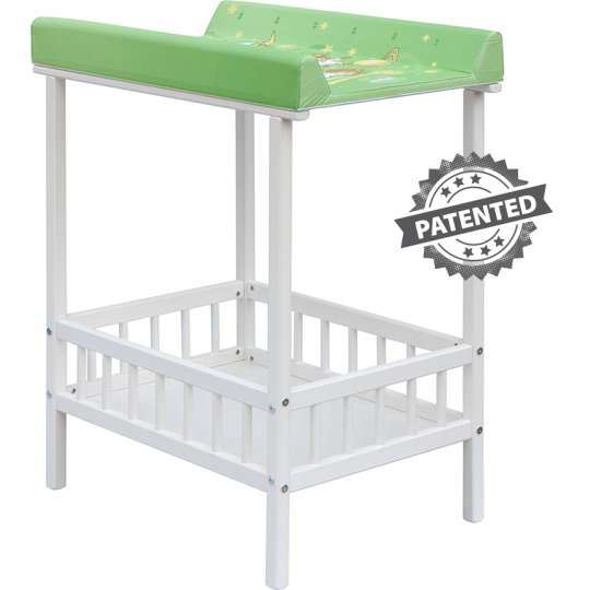 Scarlett Přebalovací pult Scarlett Pája - bílá - Galaxy - zelený Scarlett Přebalovací pult Scarlett Pája - bílá - Galaxy - zelený