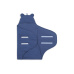 Zavinovačka Basic Stripe Jeans Blue
