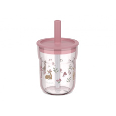 Kelímek s brčkem 250 ml Fairy Garden Kelímek s brčkem 250 ml Fairy Garden