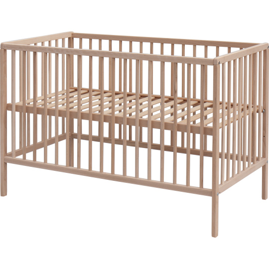 Scarlett Levná postýlka Scarlett Glera - ECO přírodní (buk) - vyndavací příčky - 120x60cm Scarlett Levná postýlka Scarlett Glera - ECO přírodní (buk) - vyndavací příčky - 120x60cm