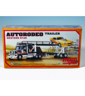 Stavebnice Monti 39 Autorodeo trailer Western star 1:48 v krabici 32x20x7,5cm Stavebnice Monti 39 Autorodeo trailer Western star 1:48 v krabici 32x20x7,5cm