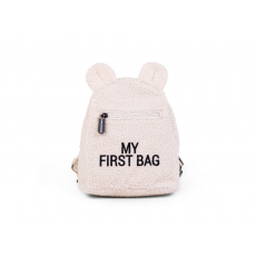 Dětský batoh My First Bag Teddy Off White