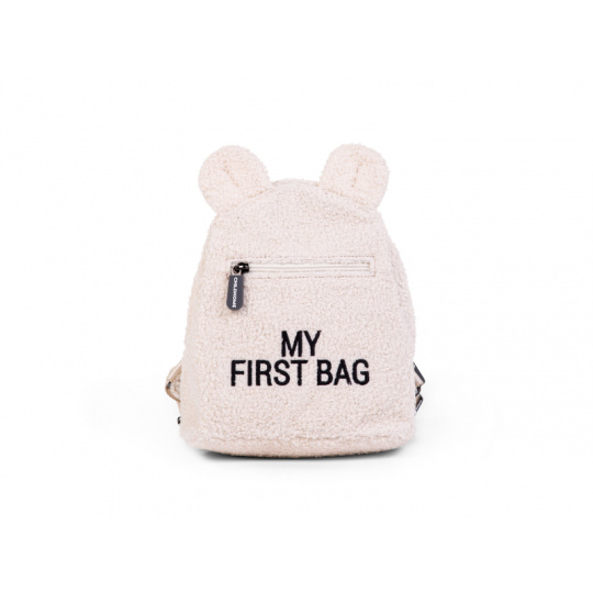 Dětský batoh My First Bag Teddy Off White