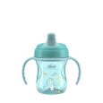 CHICCO Hrneček Training s držadly teal, 6m+