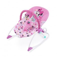 DISNEY BABY Houpátko vibrující Minnie Mouse Stars&Smiles Baby 0 m+, do 18 kg, 2019