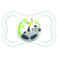 MAM Dudlík Air 6m+, silikon bílá panda MAM Dudlík Air 6m+, silikon bílá panda
