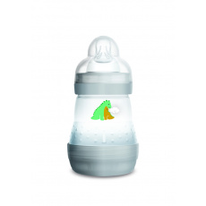 MAM Lahev Anti-colic 160 ml, 0m+ šedivá MAM Lahev Anti-colic 160 ml, 0m+ šedivá