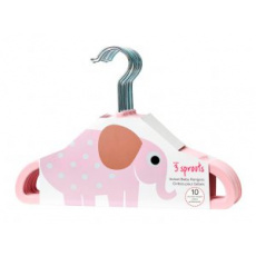 3 SPROUTS Ramínka 10 ks Elephant Pink