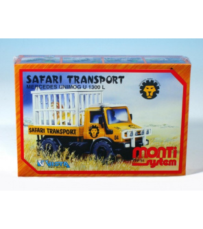 Stavebnice Monti 51 Safari-Mercedes Unimog v krabici 22x15x6cm Stavebnice Monti 51 Safari-Mercedes Unimog v krabici 22x15x6cm