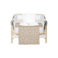 Ložní sada s povlečením 3ks do postýlky 50x85 cm Secret Garden Beige Ložní sada s povlečením 3ks do postýlky 50x85 cm Secret Garden Beige