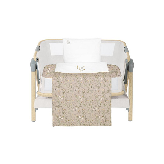 Ložní sada s povlečením 3ks do postýlky 50x85 cm Secret Garden Beige