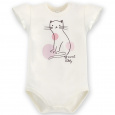 PINOKIO Body krátký rukáv Cat Sweet cherry vel. 62