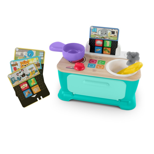 BABY EINSTEIN Hračka hudební Kuchyňka Magic Touch Kitchen™ Pretend to Cook HAPE 9m+