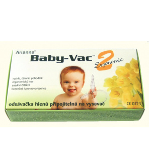 Arianna 2 Ergonomic nosní odsávačka Baby-Vac Arianna 2 Ergonomic nosní odsávačka Baby-Vac
