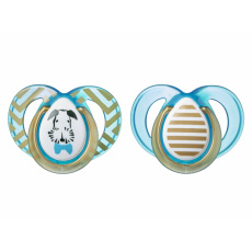Šidítko C2N silikon Moda 2ks 6-18m Boy Šidítko C2N silikon Moda 2ks 6-18m Boy