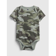 GAP Body krátký rukáv maskáčový vzor chlapec 18-24m