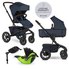 EASYWALKER Kočárek kombinovaný Jimmey 2v1 Indigo Blue LITE AIR + KIDDY Evoluna i-size 2 + základna EASYWALKER Kočárek kombinovaný Jimmey 2v1 Indigo Blue LITE AIR + KIDDY Evoluna i-size 2 + základna