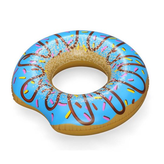 Dětský velký nafukovací kruh Bestway DONUT 107cm modrý