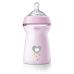 CHICCO Láhev kojenecká antikolik Natural Feeling 330 ml dívka 6m+