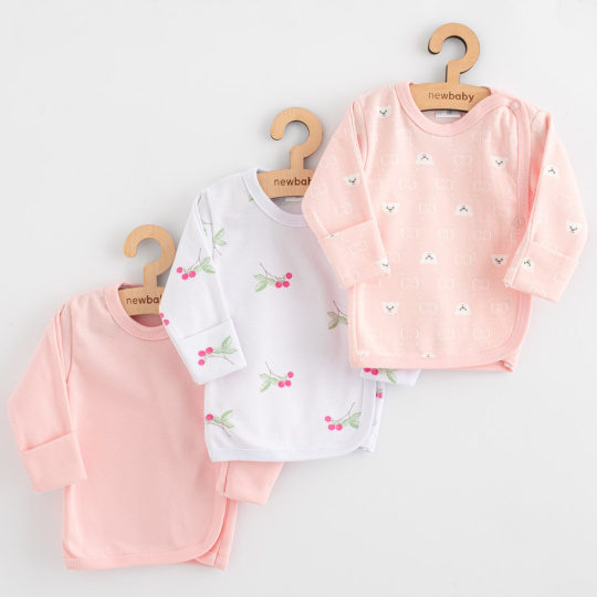 Kojenecká košilka New Baby Classic II 3ks girl