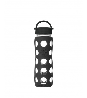 Lifefactory láhev s klasickým uzávěrem 650ml onyx Lifefactory láhev s klasickým uzávěrem 650ml onyx